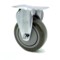 Service Caster 4 Inch Gray Polyurethane Wheel Rigid Top Plate Caster SCC-20R414-PPUB-TP3 - alternate 1